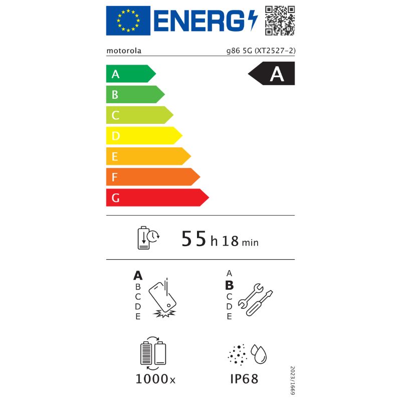 energy label pop up